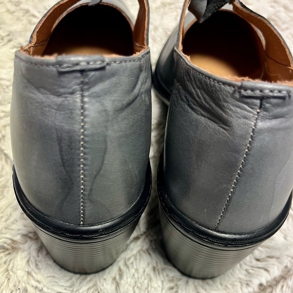 Spring Step Welch Grey Leather Mary Janes Bohemian Timeless Feminine 
Size 10 - Picture 8 of 9